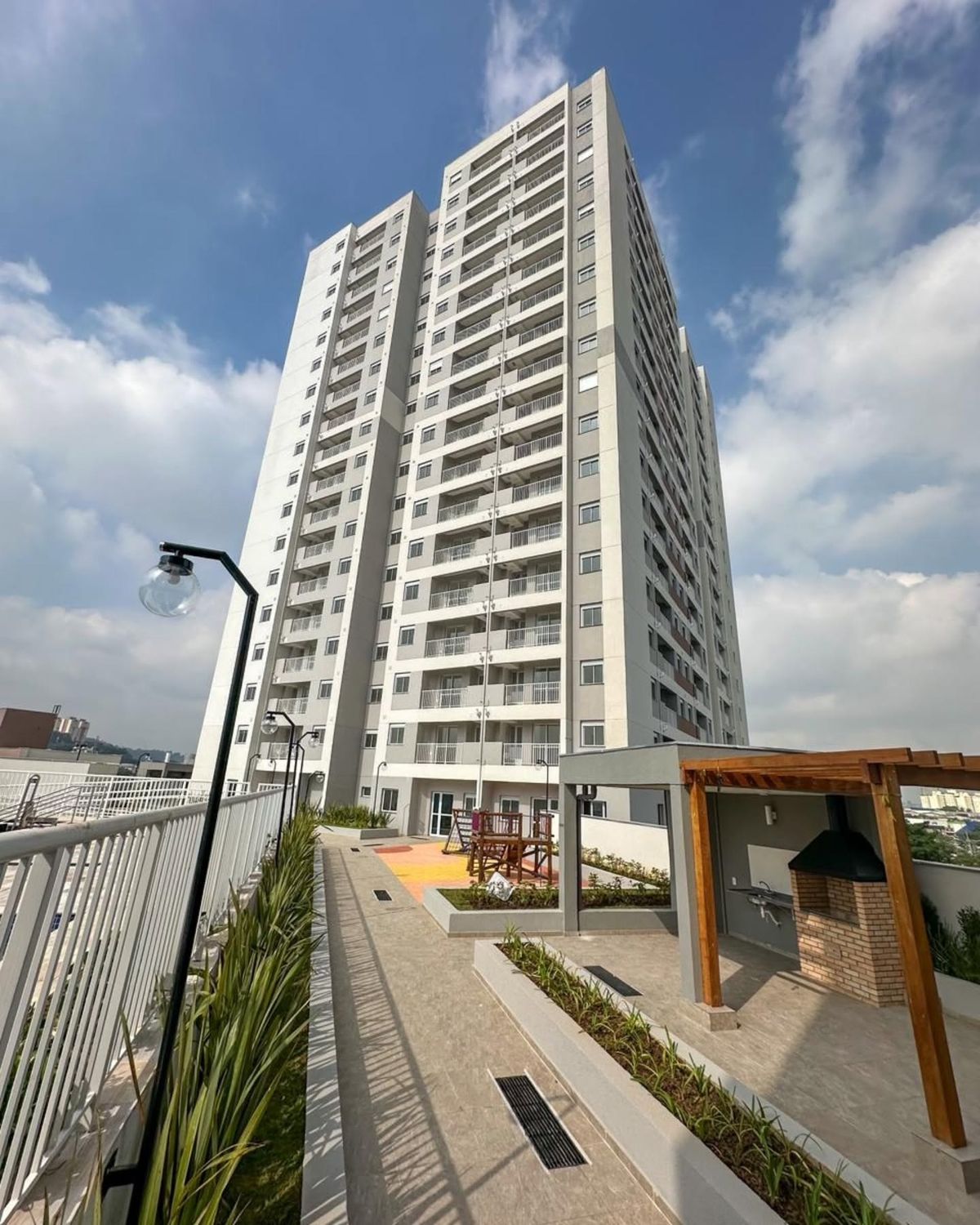 Condomínio com economia na conta de energia elétrica
